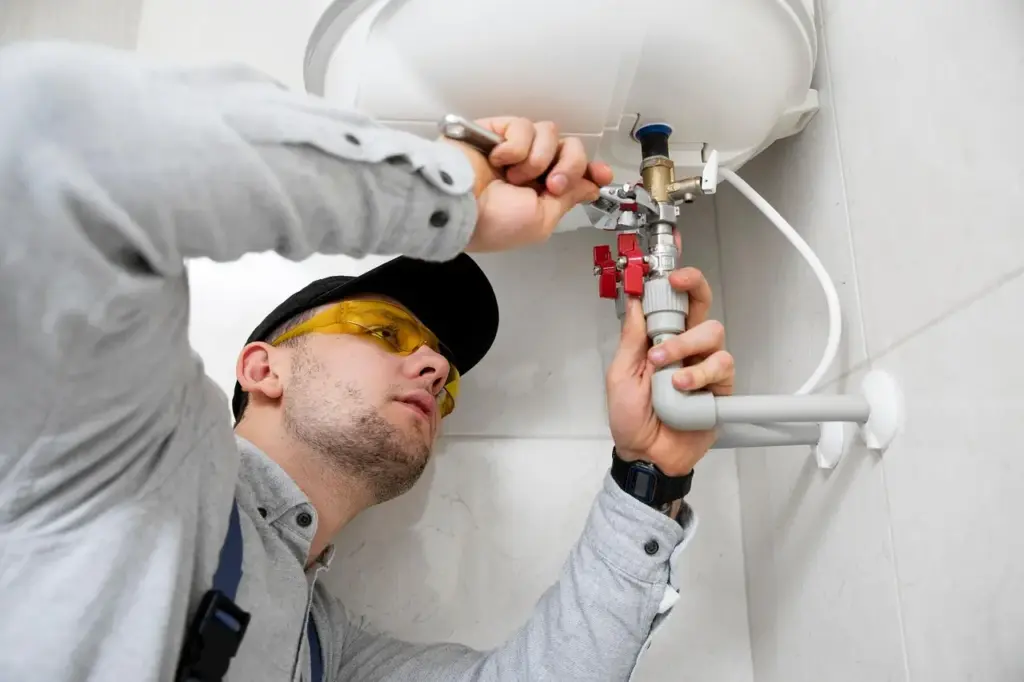 fontanero urgente madrid reparando fuga